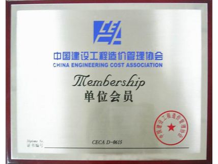 中國建設(shè)工程造價管理協(xié)會單位會員